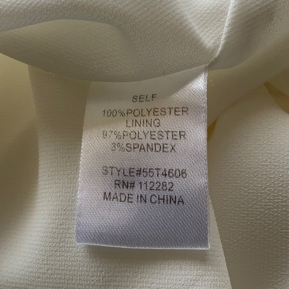 Off white spaghetti string top - Picture 4 of 5